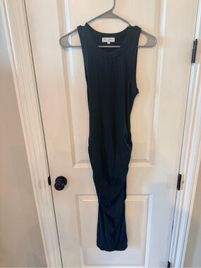 michael stars leather dress NWT - Michael Stars Cecilia Vegan Leather Dress, Black - XS